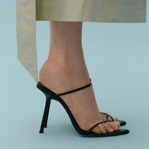 🤩 Buy One Get One FREE 🤩 Victoria Beckham x Mango Sandals with Inclined Heel